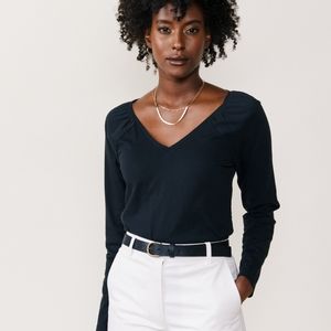 ABLE Marine Feminine Neck Tee